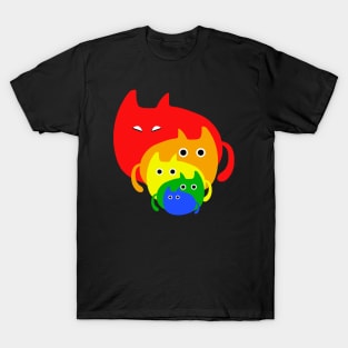 Rainbow cats T-Shirt